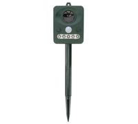 VILLCASE Effaroucheur Solaire Électronique pour Chat Extérieur avec Capteur de Pir, Décoration Automne, Alimentation Énergie Solaire et Plastique, Jardin et Maison