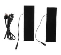 VILLCASE Élément Chauffant Électrique USB 5v en Fibre de Carbone Étanche Portable pour Coussins et Doublures de Moufles, pour Camping et Usage Domestique