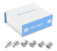 VILLCASE Embouts de Diamantée Robustes pour Appareil de Microdermabrasion Accessoires de Soin Peau Professionnels Conseils Microscopiques pour Salon de Beauté à Domicile Usage Femme et