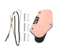 VILLCASE Ensemble de Micro Humbucker Double Bobinage pour Réparations et Améliorations Capte un Son Clair, Matériel Plastique et Métal pour Guitare Électrique et Acoustique