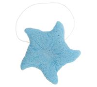 VILLCASE Éponge de Bain Exfoliante pour Bébé en Bleu Myrtille Douce et Légère D’Étoile de Mer Toilette Quotidienne Soin Corporel Naturel et Hypoallergénique