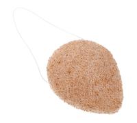 VILLCASE Éponge Nettoyante Visage Exfoliante à Base de Graines de Noix Épaisse et Douce Convient à Tous Types de Peau Nettoyage Profond Quotidien