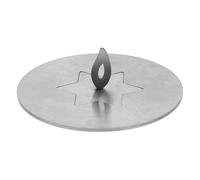 VILLCASE Éteignoir Bougie Acier Inoxydable Hexagonal Grand Format Outil Éteindre Bougies Anti-Vent Couvre-Flamme Pratique pour Bougies Parfumées et Chauffe-Plat Accessoire et Portable pour