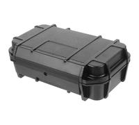 VILLCASE Étui de Rangement Hermétique et Antichoc à Double Couche en Plastique Noir, Léger et Portable, Camping Survie en Extérieur