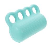 VILLCASE Exerciceur de Rééducation des Doigts en Tpu Bleu 4 Doigts Surface Antidérapante, Outil de Renforcement Préhension pour Patients Accident Vasculaire Cérébral et Personnes Âgées,