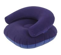 VILLCASE Fauteuil Gonflable Pliable en Flocké Confortable pour Adultes, Siège Inclinable Polyvalent Camping et Événements Extérieurs