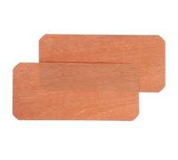 VILLCASE Feuilles de Cèdre Espagnol Planches de Cèdre Parfumées 200x90x0,5 Mm 2 Pcs Accessoires pour Coffret Cigare pour Conservation Optimale pour Humidificateur de Cave à Cigares