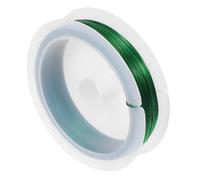 VILLCASE Fil de Fer Vert pour Bijoux et Fleurs, 0,5 Mm de Diamètre, 40 M de Longueur, Plasticité et Réutilisable pour Décoration Maison et Mariage