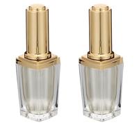 VILLCASE Flacons Vides Résistants à Lumière Lot de 2 pour Vernis à Ongles en Acrylique 10ml Couleur Aléatoire pour DIY et Création de Nouvelles Textures