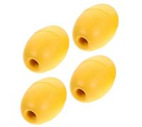 VILLCASE Flotteurs d'eau en PVC Jaune 4pcs pour Kayak et Yacht Installation Facile et Identification Rapide des Points d'ancrage pour Navigation