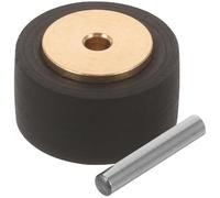 VILLCASE Galet Presseur en Métal pour Magnétophone à Cassette, Poulie 13-8-6-2 Mm 2x12 Mm, Accessoire de Réparation et Entretien pour Lecteur Stéréo Cassette Portatif