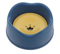 VILLCASE Gamelle d'eau Flottante pour Animaux de Compagnie en Plastique Bleu, Grosse Capacité, Facile à Utiliser, Réduit L'humidité Autour Bouche, pour Maison