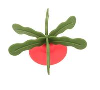 VILLCASE Gamelle pour Chien à Alimentation Lente Insert en Silicone Souple, Design Compartimenté et Base Antidérapante pour Prévenir la Suralimentation et Améliorer la Digestion