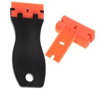 VILLCASE Grattoirs Plastique Outil De Retrait Étiquettes Grattoir à Joints Pour Nettoyage Dissolvant De Films Pour Vitres à Colle Plastique