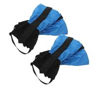 VILLCASE Guêtres de Randonnée Imperméables en Polyester Double Couche, Protection Légère et Réglable pour Hommes et Femmes, pour Aventures en Désert et Sentiers Longue Distance, Pack de 2