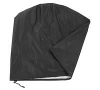 VILLCASE Housse de Barbecue Ronde Noire en Polyester 58x77cm, Imperméable et Facile à Installer, pour Grill Charbon sur Terrasse ou Jardin