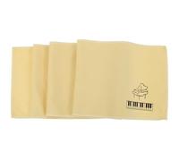 VILLCASE Housse de Protection Accessoire Pratique en Polyester pour Clavier de Piano Jaune, Tissu Doux et Lisse, Dimensions 15x125 Cm pour Protéger les Touches du Piano