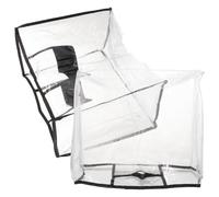 VILLCASE Housse de Valise Transparente pour Protection de Bagages 2pcs en PVC Résistante à l'eau la Poussière Réutilisable et Pliable pour Voyage
