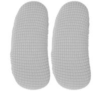 VILLCASE Housses de Rechange Élastiques pour Accoudoirs de Fauteuils 24X9Cm en Polyester Adaptées aux Chaises de Bureau et Gaming