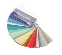 VILLCASE Jeu de Nuancier Couleur Peinture Couleurs Cartes Échantillons Standard pour Peinture Sols et Quincaillerie Cartes Contraste Plastique et Papier pour et Bricoleurs