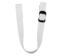 VILLCASE Jugulaire de Sécurité Blanche en Polyester pour Casque de Hockey, Accessoire Résistant la Déchirure Sangle Réglable, pour Matchs de Hockey