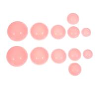 VILLCASE Kit de 12 Ventouses en Silicone pour Massage Corporel, Appareil de Massage à Ventouses Relaxant et Professionnel, pour Familles et Débutants en Cupping