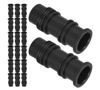 VILLCASE Kit de 20 Raccords en Plastique pour Système D'irrigation de Jardinières et Pots de Fleurs, Design Unique de Débit d'eau, Facile à Assembler, pour Usage Extérieur et Balcon