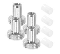 VILLCASE Kit de 4 Pièces de Rechange pour Fibre Optique Pointe Métal et Noyau Céramique 5mm, Accessoires de Réparation Compatibles Localisateurs de Défauts Visuels et Testeurs Optiques,