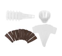 VILLCASE Kit Hydroponique avec Paniers de Culture Éponges Absorbantes et Couvre-Plantes Humidité pour Potager Intérieur Système de Culture Hydroponique Stable