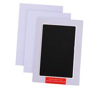 VILLCASE Kit Mains Et Tampon Encreur Noir Sans Encre Sans Danger Pour Souvenirs Pattes Animaux Famille Souvenirs