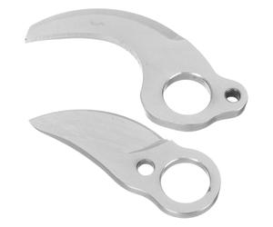 VILLCASE Lames de Rechange en Acier au Carbone pour Sécateur Électrique sans Fil, 2 Pièces, Performance de Coupe Optimisée et Légères, pour Jardinage et Vignobles