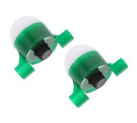 VILLCASE Lampes LED de Pêche Solide Alarme de Morsure et Alimentation par Batterie, Design Créatif en Pc, Pêche de Nuit Fête, Lot de 2 Pièces