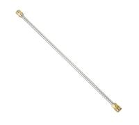 VILLCASE Lance D'extension en Acier Inoxydable Raccord Mâle M22-14mm 43cm et Connecteur Rapide 1/4 pour Nettoyeur Haute Pression pour Lavage de Voiture et Arrosage