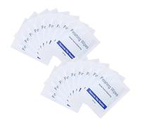 VILLCASE Lingettes Nettoyantes pour Cire Corporelle 50 Pièces sans pour Éliminer Efficacement les Résidus de Cire Après Épilation Adaptées pour Usage Corporel et Visage