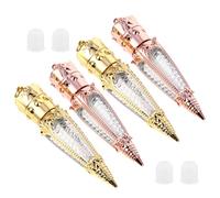 VILLCASE Lot de 10 Tubes Vides pour Gloss à Lèvres 5Ml de Radis Plastique Solide Petits Flacons Rechargeables Anti-Fuite pour Voyage et Trousse de Maquillage