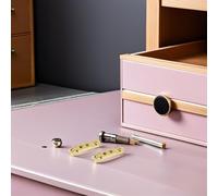 VILLCASE Lot De 12 Charnières Pour Meubles Charnières À Sept Lettres