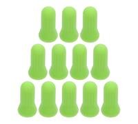 VILLCASE Lot de 12 Ventouses Mini en Silicone Vertes pour Soin des Yeux Kit Oculaire Absorption d'Humidité Outil de Massage Facial Portable et Ciblé