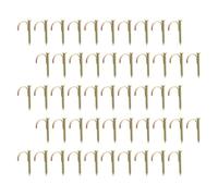 VILLCASE Lot de 150 Demi-Crochets en Acier pour Colliers de Serrage 1/2 Pouce Clips de Fixation Résistants à L’Humidité pour Tuyaux Supports Muraux Robustes pour Plomberie et Câblage