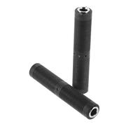 VILLCASE Lot de 2 Adaptateurs Audio Stéréo Femelles 6,35 Mm, Connecteur Jack Stéréo, Convertisseur Prise Microphone, pour Casque, Guitare et Amplificateur, Usage Professionnel et