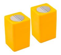 VILLCASE Lot de 2 Boîtes de Rangement Portables pour Lames Cassées, Petite Boîte Sécurisée en Plastique Rigide, Étui de Recyclage pour Lames Usagées, pour Coiffure et Entretien à Domicile