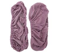 VILLCASE Lot de 2 Housses d'Accoudoirs Élastiques pour Chaise de Bureau en Tissu Jacquard Protection Extensible Lavable Couleur Lavande Manchons Confortables pour Usage au Bureau