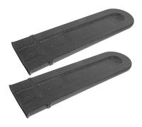 VILLCASE Lot de 2 Housses de Guide-Chaîne en Plastique pour Tronçonneuse 14 Pouces, Étuis de Protection, Accessoires pour Barres de Scie à Élaguer Électrique, Usage Domestique