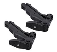 VILLCASE Lot de 2 Mini Trépieds pour Caméra D’Action, Support de Caméra Selfie Compact et Léger en Matériau Épais, Trépied Portable Ajustable pour Photo, Vidéo et Diffusion en Direct
