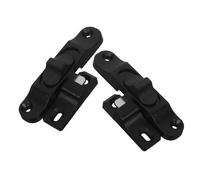 VILLCASE Lot De 2 Serrures De Porte Coulissantes Et Pliantes Verrous De Sécurité Pour Fenêtre Coulissante Verrou Coulissant Pour Porte Moustiquaire