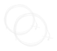 VILLCASE Lot de 2 Tubes en Mousse de Polyuréthane pour Pistolet à Calfeutrer, Rallonge Flexible de 3 Mètres, Tube Applicateur de Mastic D'étanchéité Jetable pour Rénovation et Finition