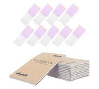 VILLCASE Lot de 20 Carnet de Notes à Deux Volets, Format Portable en Papier, 20 Blocs pour Gestion Commerciale en Logistique de Détail