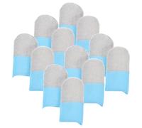 VILLCASE Lot de 20 Manchons de Jeu Bicolores en Tissu Aéré Anti-Transpiration pour Doigts, Accessoires Tactiles Légers et Respirants, pour Jeux Mobiles sur Téléphones Portables