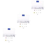 VILLCASE Lot De 3 Boutons Tactiles Momentanés pour Projets Électroniques TV Audio Ordinateur Télécommande 100 Pièces X 3