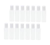 VILLCASE Lot de 30 Flacons Vides Multifonctions en Polypropylène Mini Bouteilles de Voyage Pratiques pour Solution d'Entretien des Lentilles de Contact Petit Format Portable pour Usage
