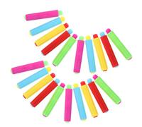 VILLCASE Lot de 30 Porte-craies Réglables en Plastique Pp, Pince à Craie Colorée pour Bureau, École et Enseignants, Manchon à Craie Anti-poussière, Pratique et Confortable à Utiliser
